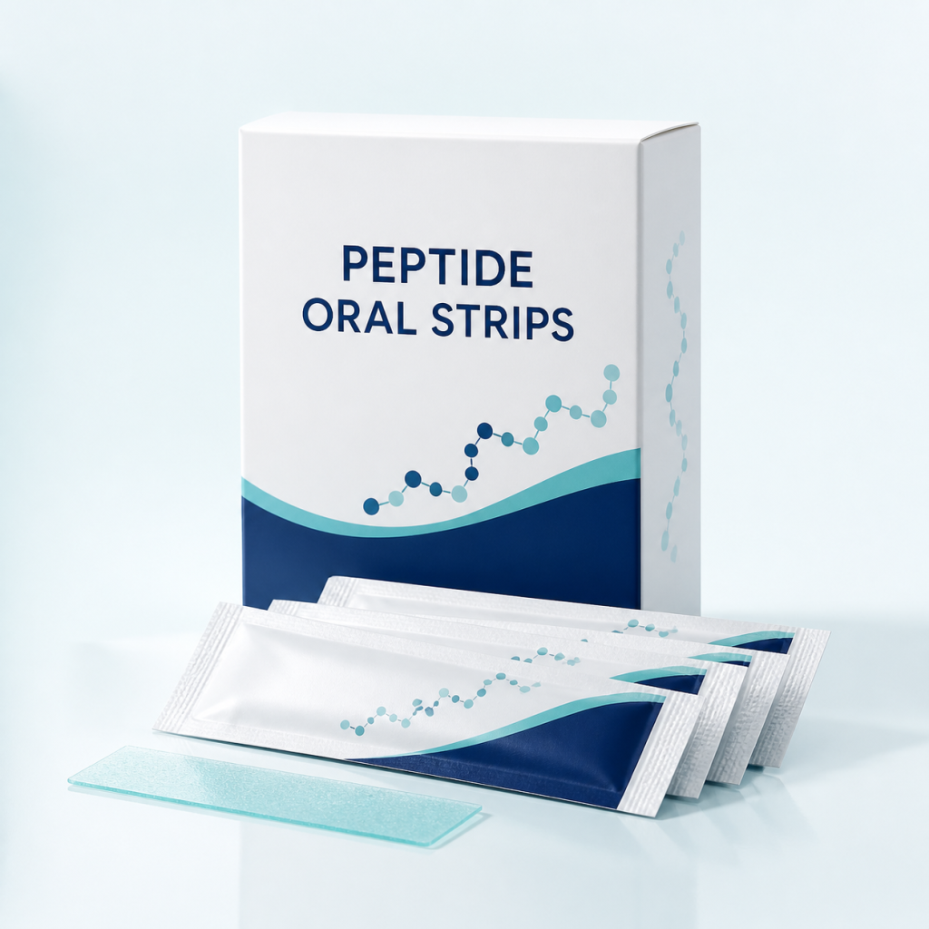 Peptide Oral Strips custom OEM and ODM product concept