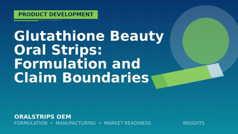 Glutathione Beauty Oral Strips: Formulation and Claim Boundaries — OralStrips OEM technical insight